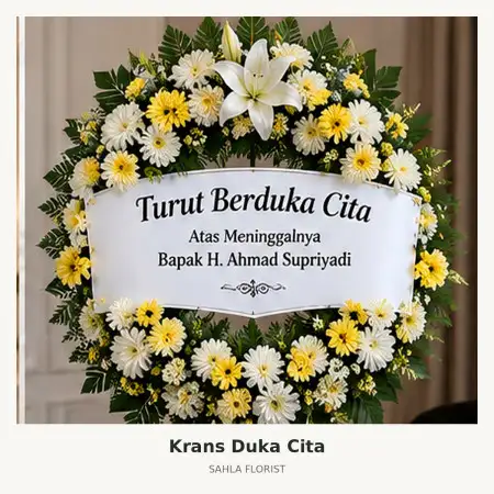 Krans Bunga Duka Arengka